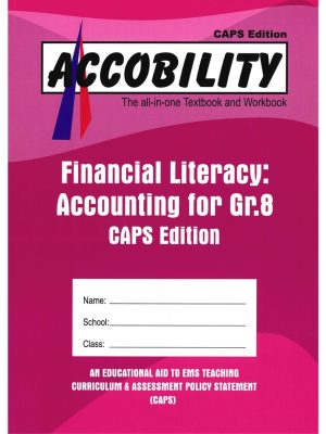 Accobility Financial Literacy Accounting Grade 8 (Pink)