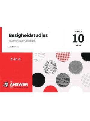 Die Antwoord Reeks Graad 10 Besigheidstudies 3 in 1
