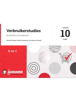 Die Antwoord Reeks Graad 10 Verbruikerstudies 3 in 1