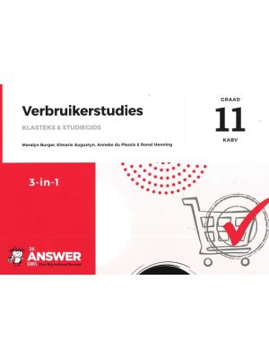 Die Antwoord Reeks Graad 11 Verbruikerstudies 3 in 1