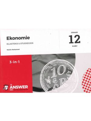 Die Antwoord Reeks Graad 12 Ekonomie 3 in 1