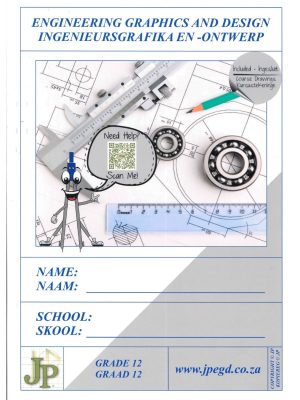 JPEGD Engineering Graphics & Design Grade 12 Workbook (A3) 10th Edition