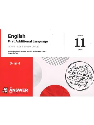 The Answer Series Grade 11 English First Additional 3 in 1