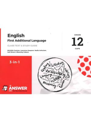 The Answer Series Grade 12 English First Additional 3 in 1