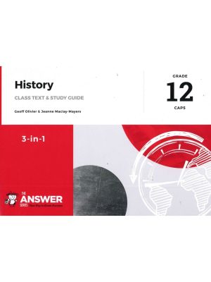 The Answer Series Grade 12 History 3 in 1