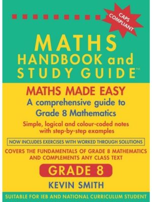 Berlut Mathematics Handbook & Study Guide - Grade 8
