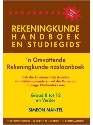 Berlut Rekeningkunde Handboek En Studiegids Graad 8-12