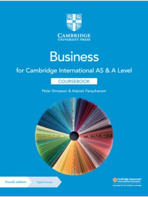 Cambridge CIE AS & A Level Business Coursebook with Digital Access