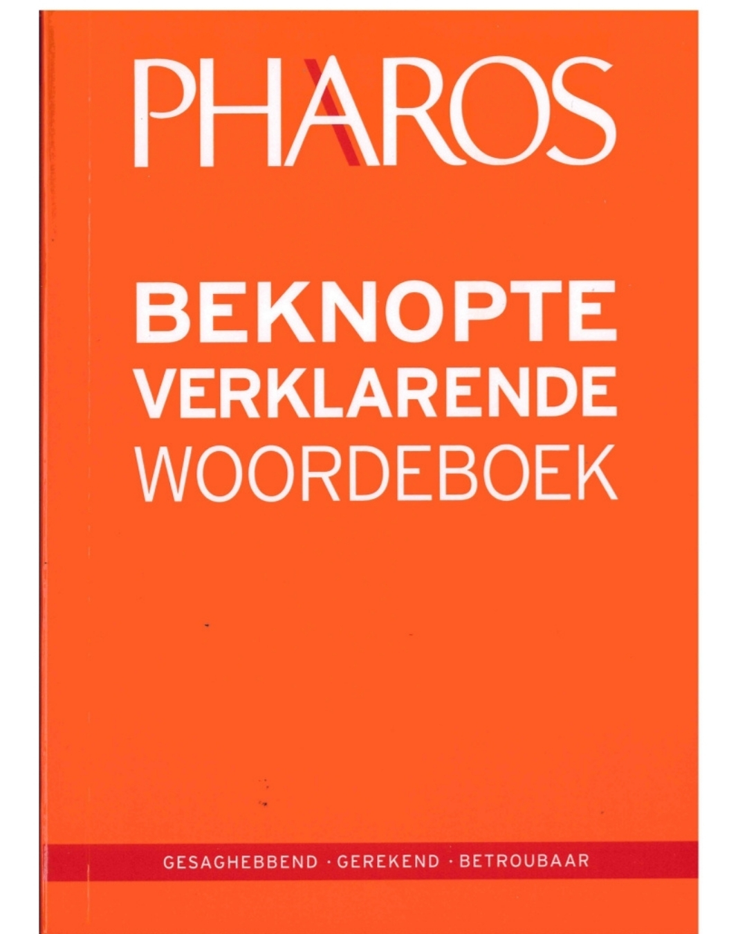 Pharos Beknopte Verklarende Woordeboek