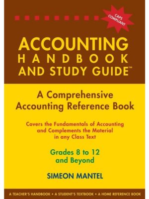 Berlut Accounting Handbook & Study Guide Grade 8-12