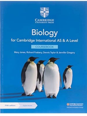 Cambridge CIE AS & A Level Biology Coursebook with Digital Access